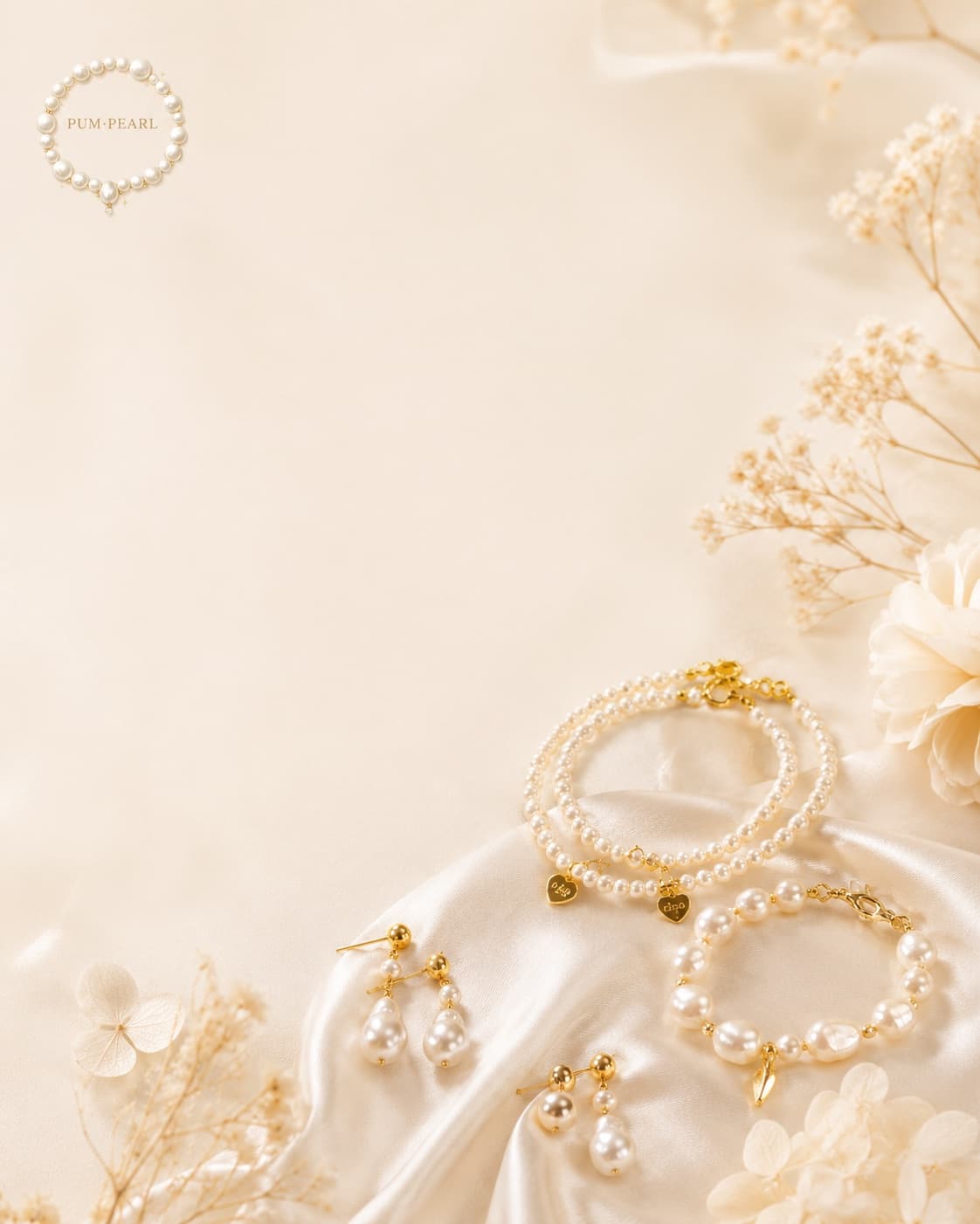 Pumpearl pearl jewelry collection