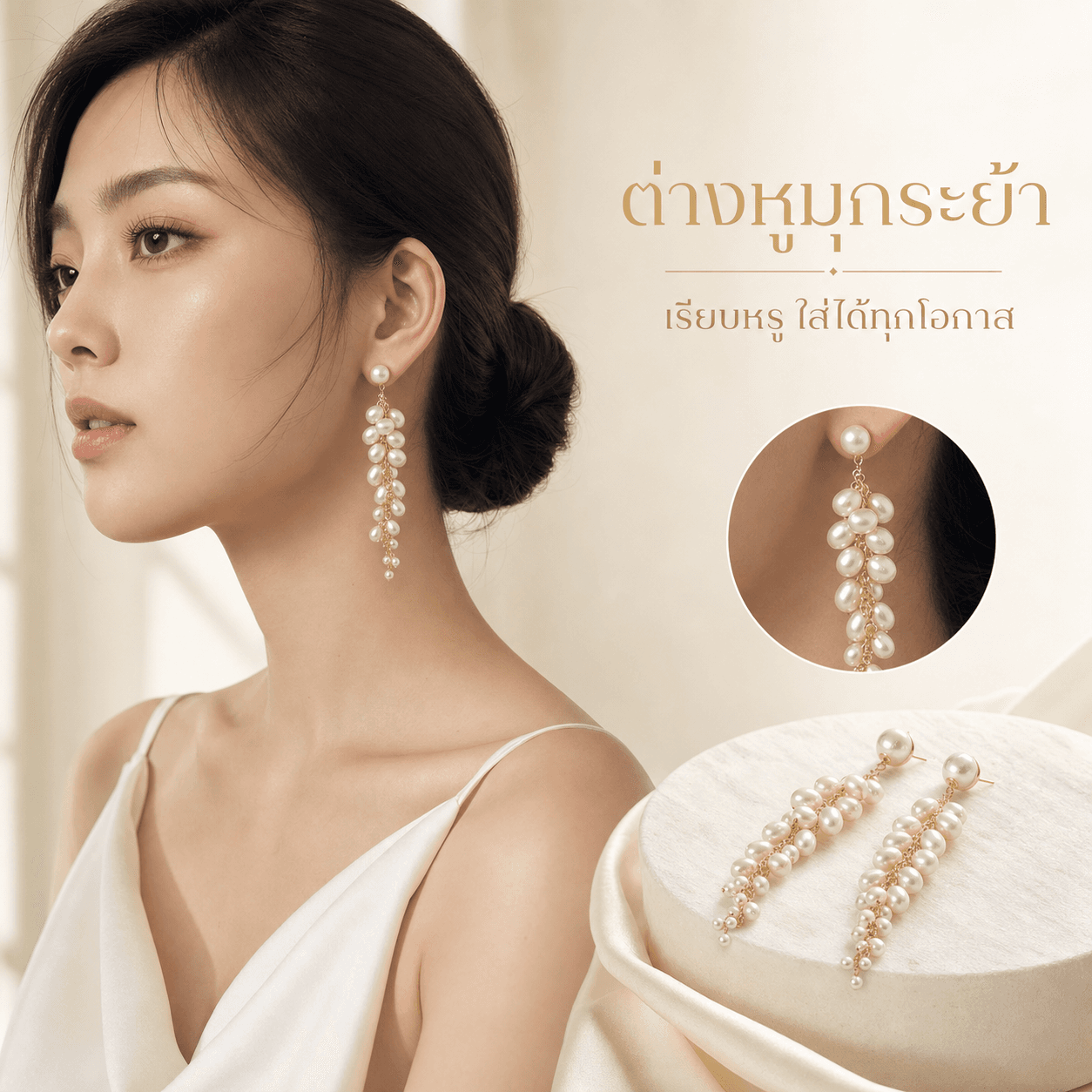 ดีไซน์ไข่มุกสำหรับโอกาสพิเศษ